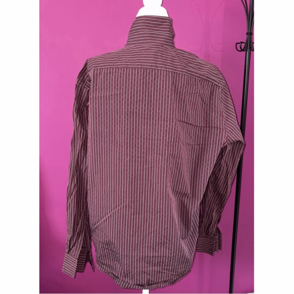 MENS Hugo Boss Striped Button-Up Shirt - Picture 4 of 4